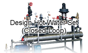 Design Continuous Hot Water System / Clean-In-Place.